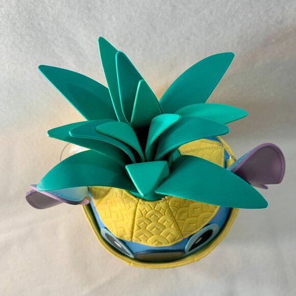 Loungefly Disney Stitch Shoppe Lilo & Stitch Pineapple Crossbody Bag No Pin New - Picture 6 of 8